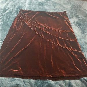 Skirt, brown, new